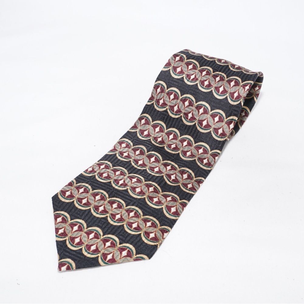 Bill Blass Black Label NWOT Black Silk Tie